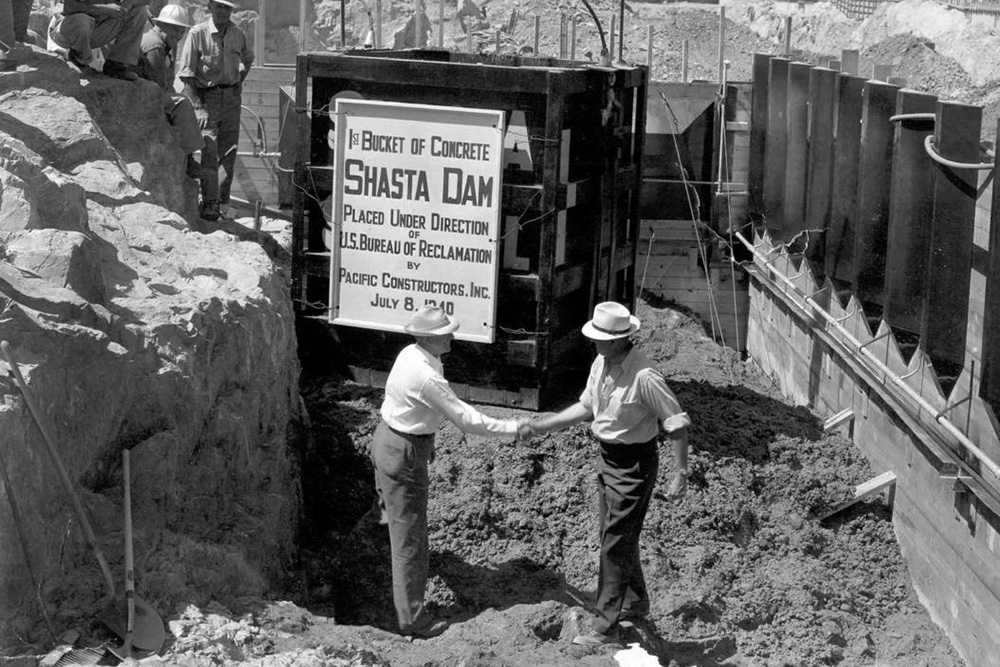 Shasta Dam Construction